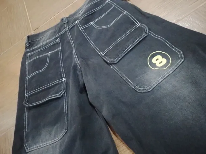 Calça baggy da Romwe Men anos 2000 (NOVO)