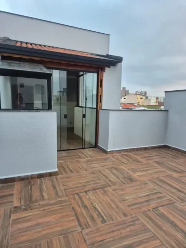 COBERTURA SEM CONDOMÍNIO - 2 DORMS. - 1 VAGA - 90M² - VILA VALPARAÍSO - SANTO ANDRÉ - SÃO 
