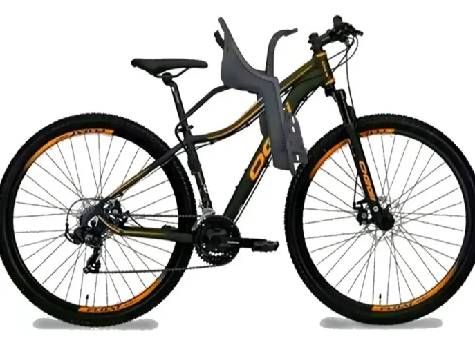 Cadeirinha de bicicleta infantil dianteira