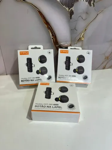 Microfone de lapela