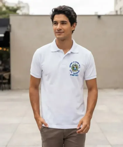 Camisa polo faetec