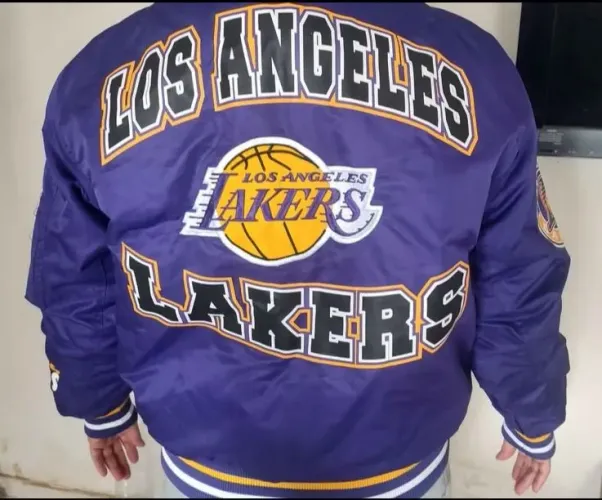Casaco Los Angeles Lakers original USA Tam M