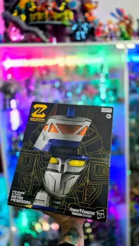 Boneco Power Rangers Space Hasbro Megazord Espaço Zord Azul<br><br>IN SPACE ASTRO MEGAZOR