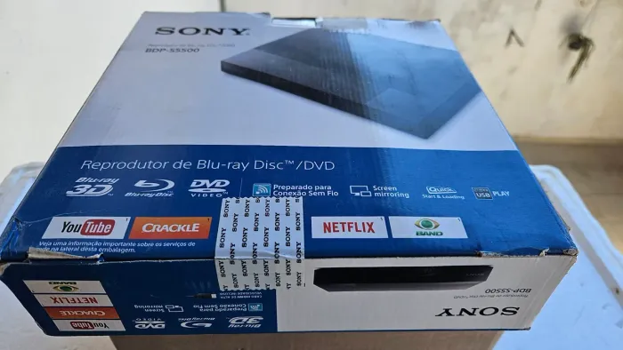 Reprodutor Sony Blu-ray Disk/DVD BDP-S5500