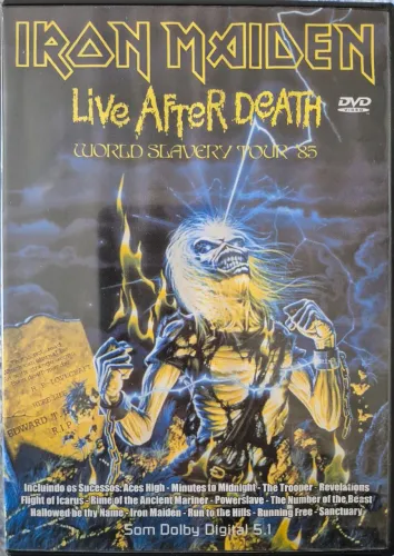 DVD Iron Maiden Live After Death
