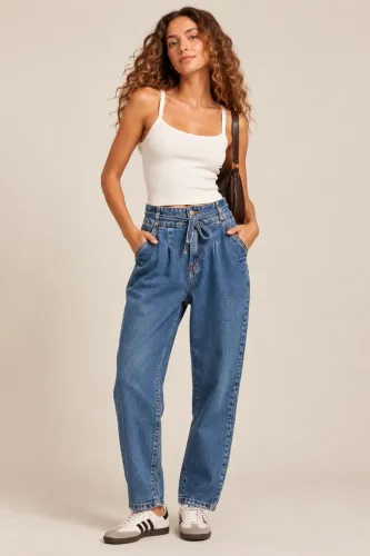 calça jeans bluesteel clochard azul 42