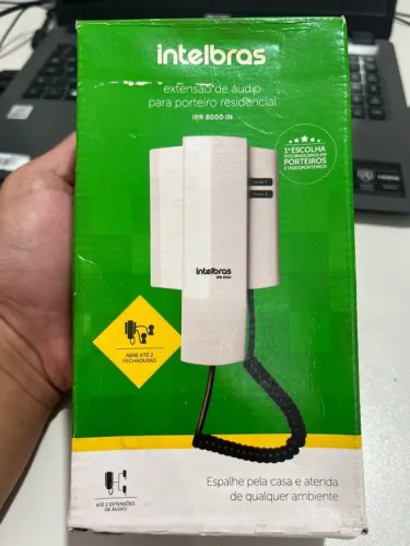 Extensão Para O Porteiro Intelbras IPR 8000 IN Cor Branco