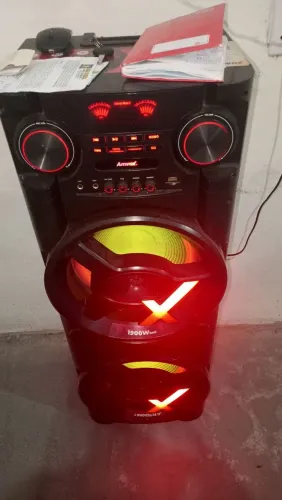 Caixa de som amvox 1900 w
