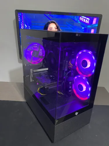 CPU Gamer Intel core i3 10105F 4.4Ghz 16gb NVme 256gb Rx 580 8G