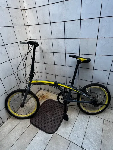 Bicicleta dobrável - circuito pedalar