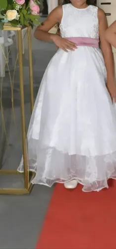 Vestido de festa infantil (Daminha)