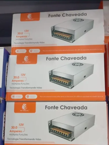 Fonte chaveada 30A 12v