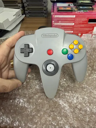 Controle Nintendo 64 Cinza