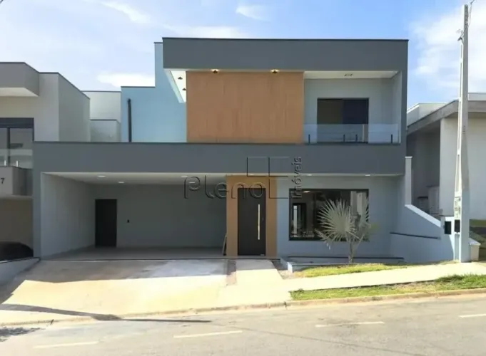Sobrado à venda em Valinhos, Loteamento Residencial Bosque da Mata, com 4 suítes, com 245.