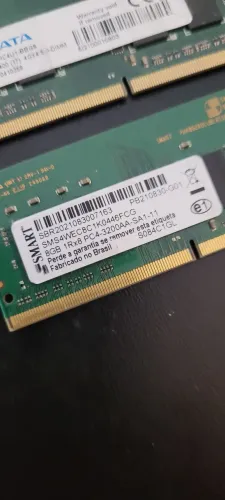 Memória ddr 8 gigas 