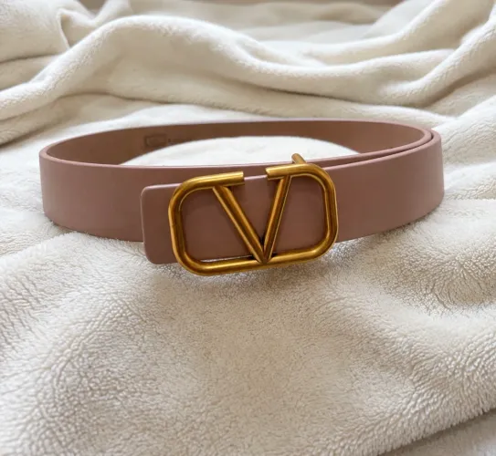 cinto valentino feminino rosa 38