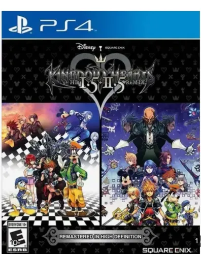 Jogo mídia física original Kingdom hearts 1.5 2.5 hd ps4