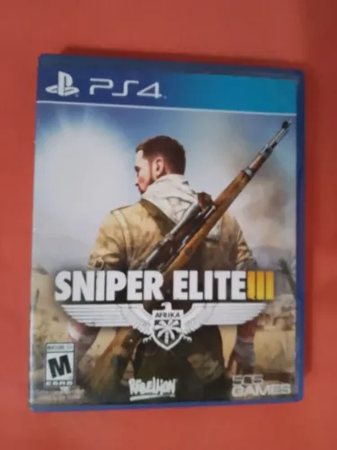 sniper elite 3 ps4 e ps5 mídia física sniper elite iii playstation 4