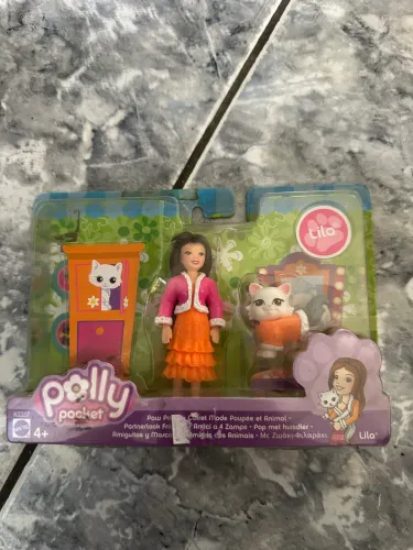 boneca polly modelo 2005 vintage anos 2000 amigo dos animais