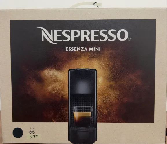 Cafeteira Nespresso Essenza Mini D30 Preta 110V Nova Lacrada