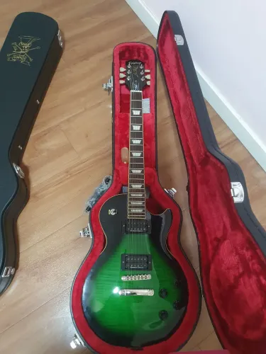 Guitarra Les Paul Slash Epiphone - Com Seymour Duncan Black Winter