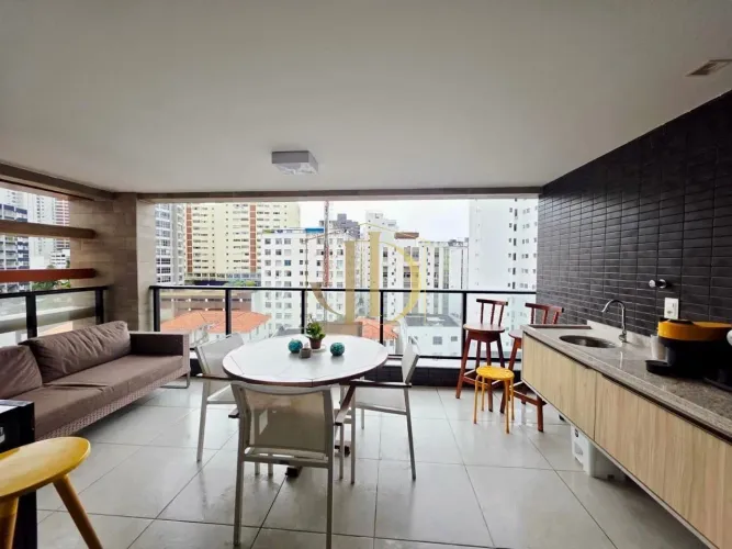 BARRA WAY RESIDENCE Vendo 2/4, sendo uma suíte, banheiro social, cozinha americana, área d