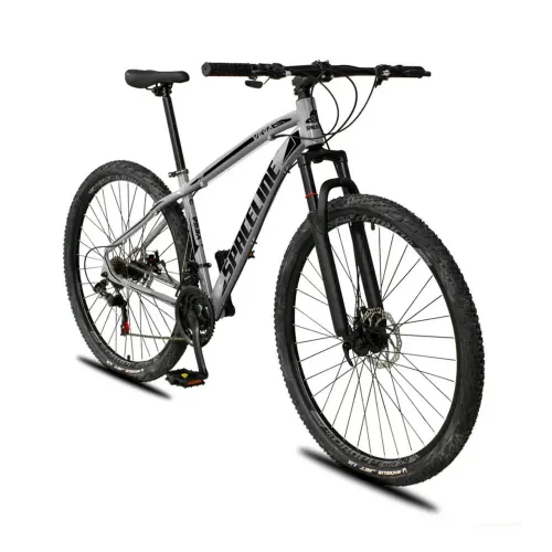 Quadro Bike Aro 29 Spaceline Alumínio 6061 Tam 19 (L) - Cinza
