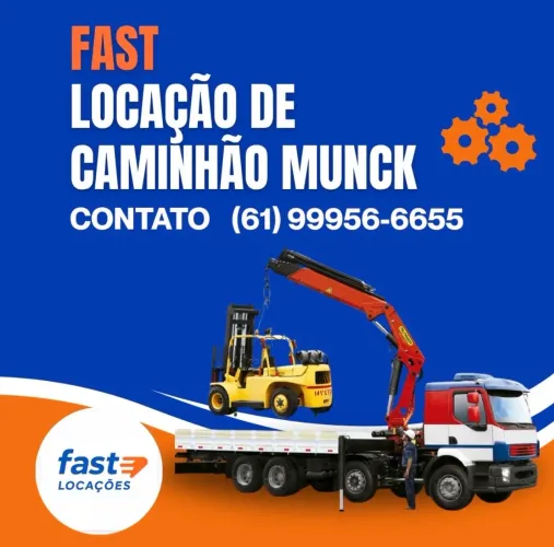 Caminhão Muck serviço e locação 