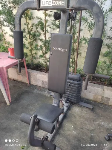 Vendo aparelho de ginástica life zone 45kg perfeito 