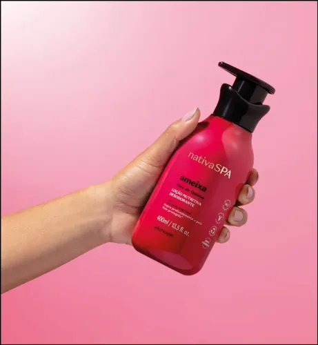 Loção hidratante desodorante corporal Nativa SPA Ameixa 400ml-boticário