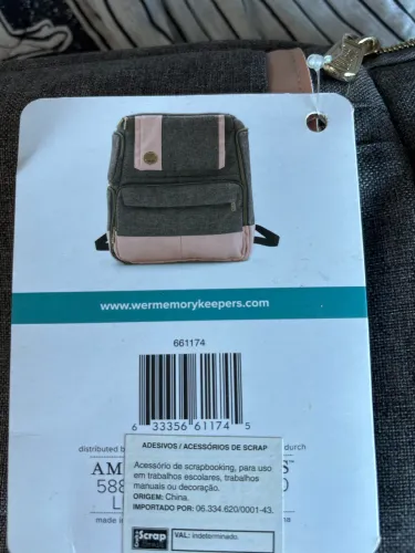 Mochila  Scrapbook 