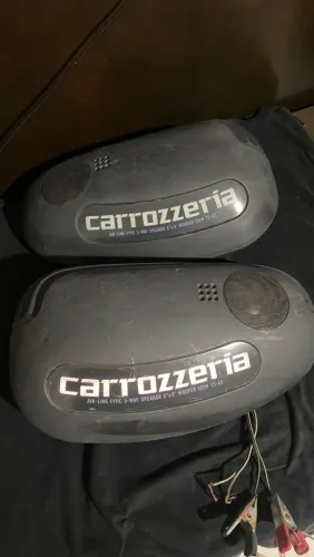 RAROS CAPACETE / AUTO FALANTES  PIONEER CARROZZERIA IMPORTADO 
