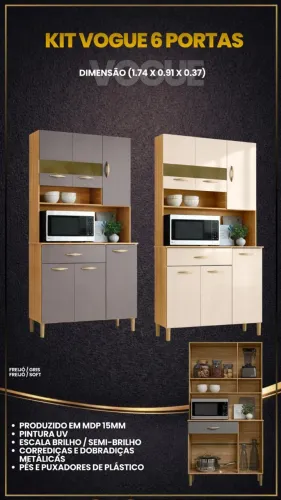 Kit Vogue 6 Portas