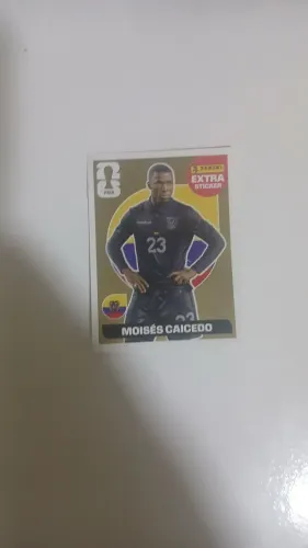 Figurinha legend gold moises caicedo