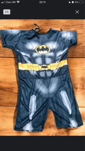 Fantasia batman infantil