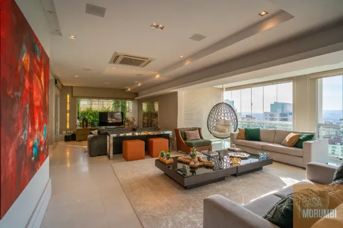Cobertura de Luxo no Alto da Mooca: 4 Quartos, 3 Suítes, 5 Banheiros, 4 Vagas, 343m² em Sã