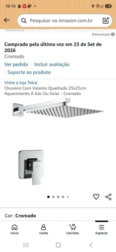 Chuveiro a gas