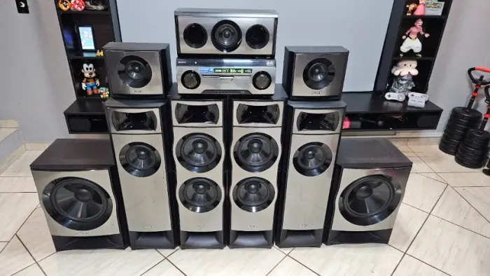 Home Teather Muteki HT M77 7.2 2014w com bluetooth nativo