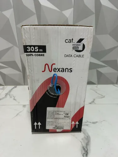 Caixa CAT6 Nexans 100% cobre