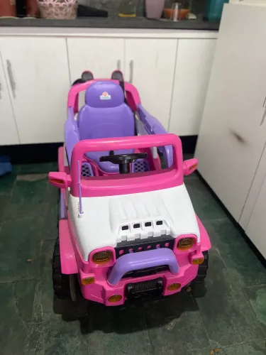 Mini Veículo Passeio e Pedal Infantil Diipi Calesita - Rosa