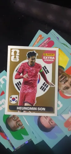 Heung Min Son - Legend Extra Sticker GOLD
