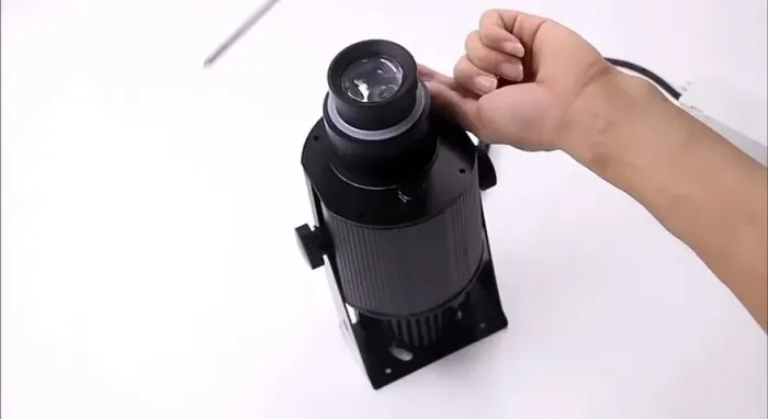 Projetor laser fachada outdoor
