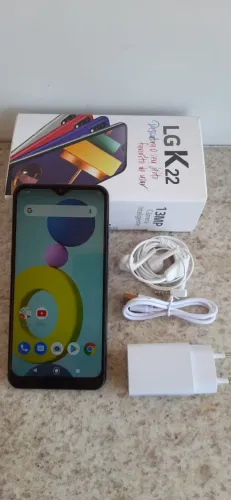 Celular Smartphone LG K22 32GB Titan 4G Quad-Core 2GB RAM Dual SIM