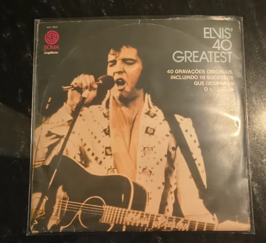LP Vinil Elvis Presley 40 Greatest Duplo