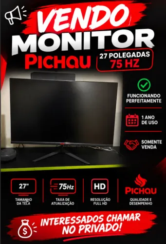 Monitor pichau 