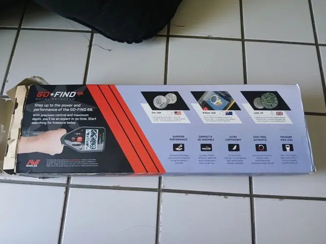 Detector de metais go find 66