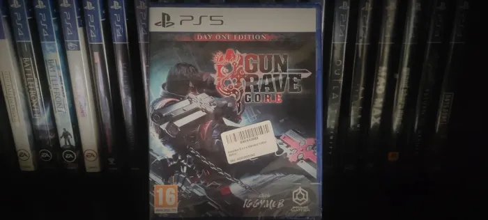 Jogo PS5 GunRave Core lacrado!