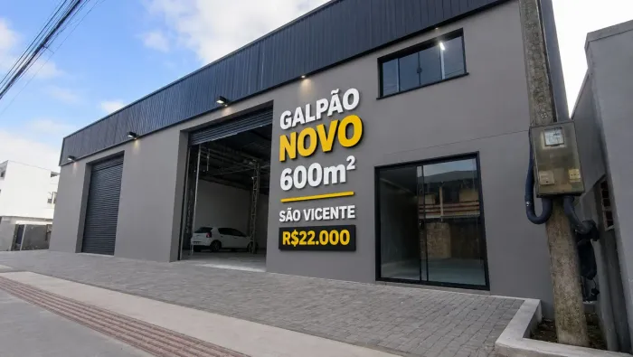 Galpão 600M² São Vicente Itajaí