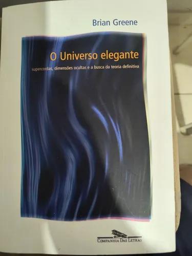 Livro Universo Elegante Brian Greene