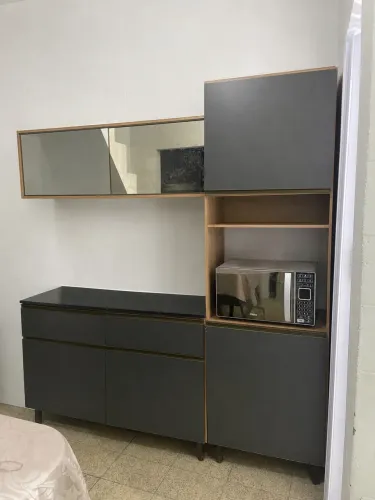 Armário de Cozinha Compacto Bartira Polimam